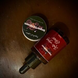 The Glow Queen Bundle offer by Imperial Bloom - includes Anti-aging Alixir & Peppermint Lip Balm