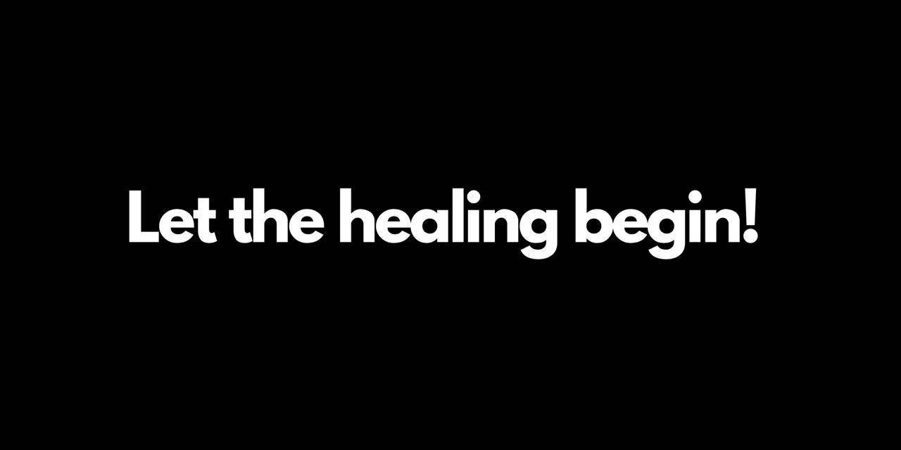 Let the healing begin by Verdant Lines